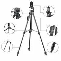 

6218 Bluetooth Shutter Flexible Portable Digital DSLR Camera Camcorder Tripod Mount Stand for Canon Nikon