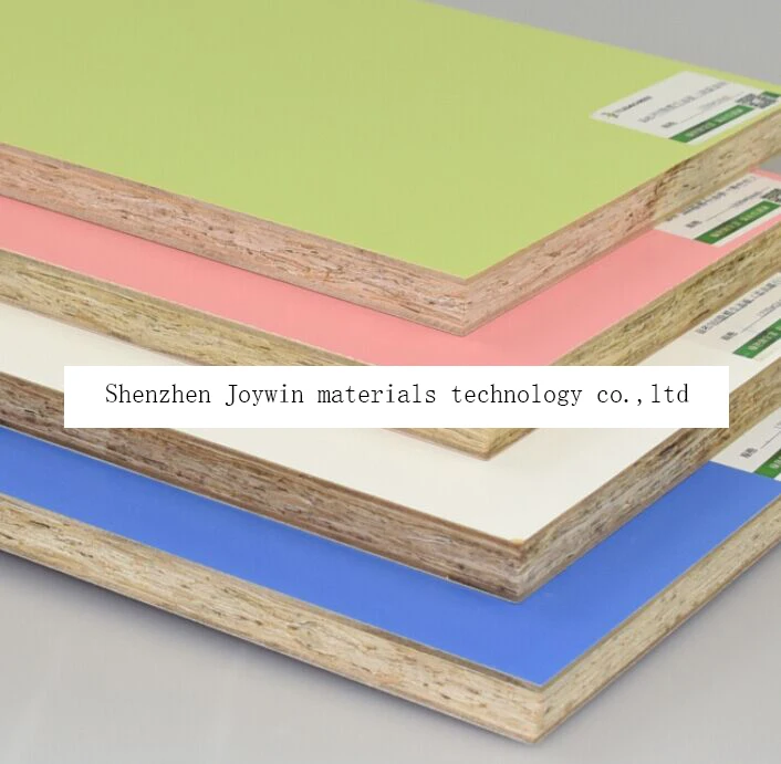 
Melamine laminated Chipboard , natural wood veneered OSB for UK 