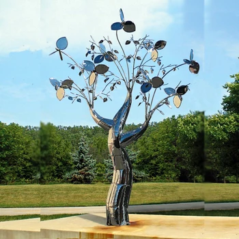 Professional Large Outdoor Metal Tree Sculpture - Buy Large Outdoor Metal Tree Sculpture,Metal ...