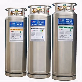 2.3mpa Dewar Cryogenic Gas Cylinder For Liquid Oxygen Nitrogen Argon ...