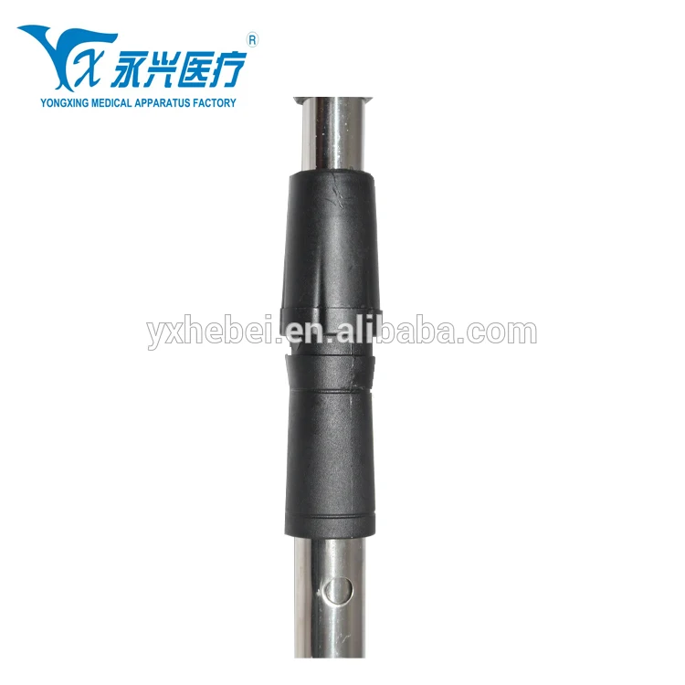 
Equivalent connector part for TE small crutches sit and stand walking silver sticks with ISO9001:2008 