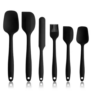 Image of 6 Piece Non-Stick Silicone Spatula Set