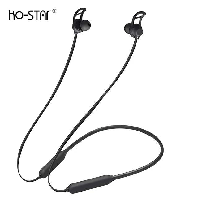 

Bluetooth headphone Bluetooth V5.0 sporty wireless headset sweat proof 2019 new design for workout