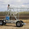 agricultural lateral irrigation system with gearbox for center pivot irrigation system