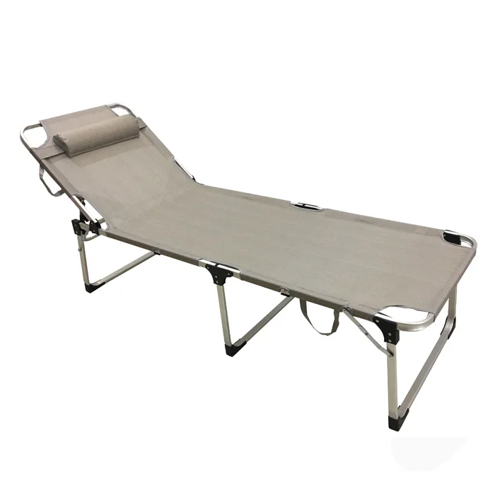 
Outdoor Folding Aluminum Beach Sun Lounger For Sale 