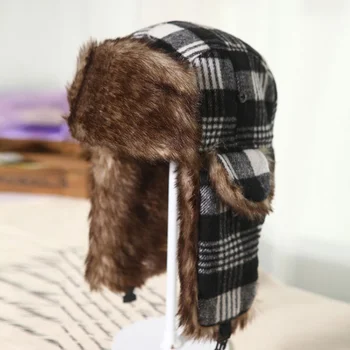 outdoor winter hats with ear flaps