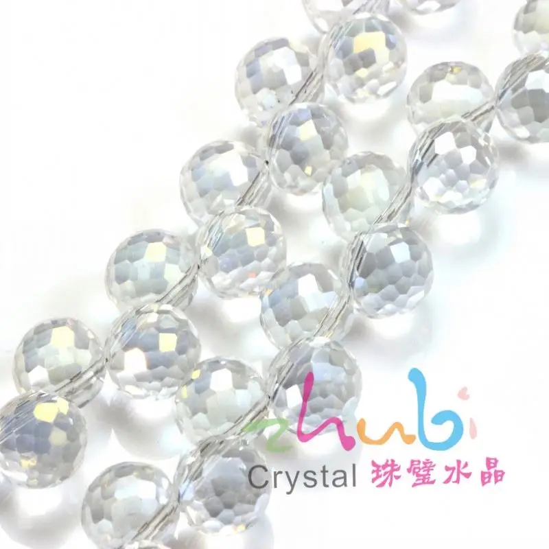 

Wholesales  round glass beads hanging curtain wall decoration, Colors avaliable
