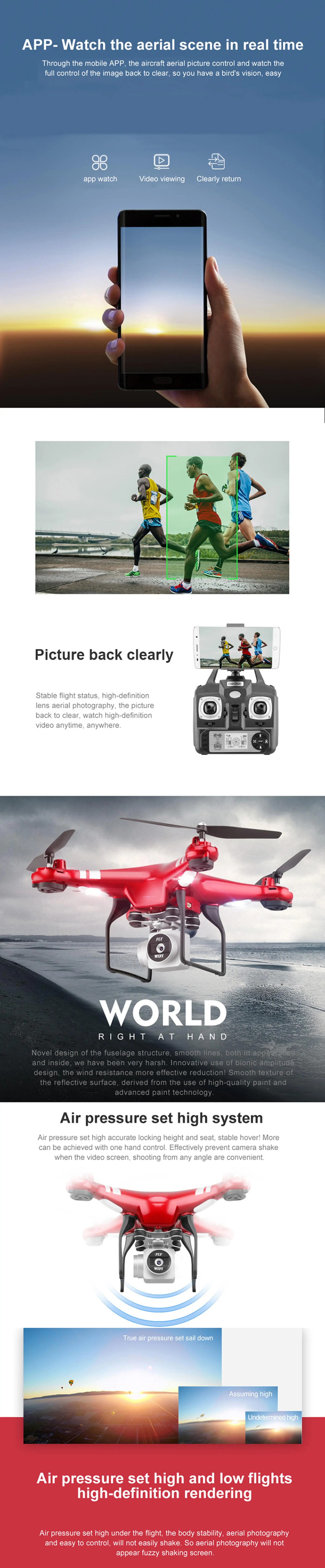 drone x52hd 1080p