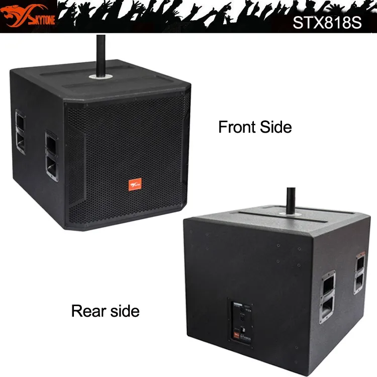 Music Studio Equipment China Subwoofers Skytone Stx818s Dj Sound Box