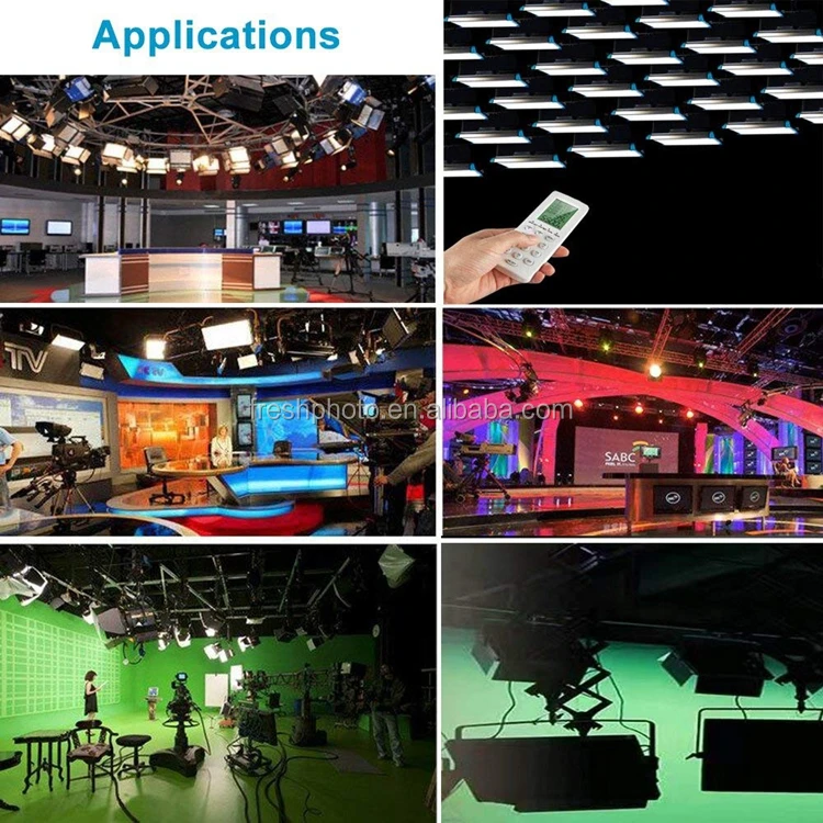 Tv Studio Lighting Equipment 2800k10000k Rechargeable 100w Dmx Phone