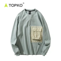 

TOPKO high quality o-neck sweatwear