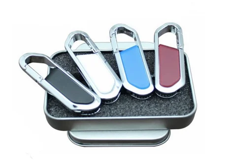 Custom Engrave Logo Metal Swivel Flash Usb Carabiner Usb Key For Outdoor Climbing - ANKUX.COM