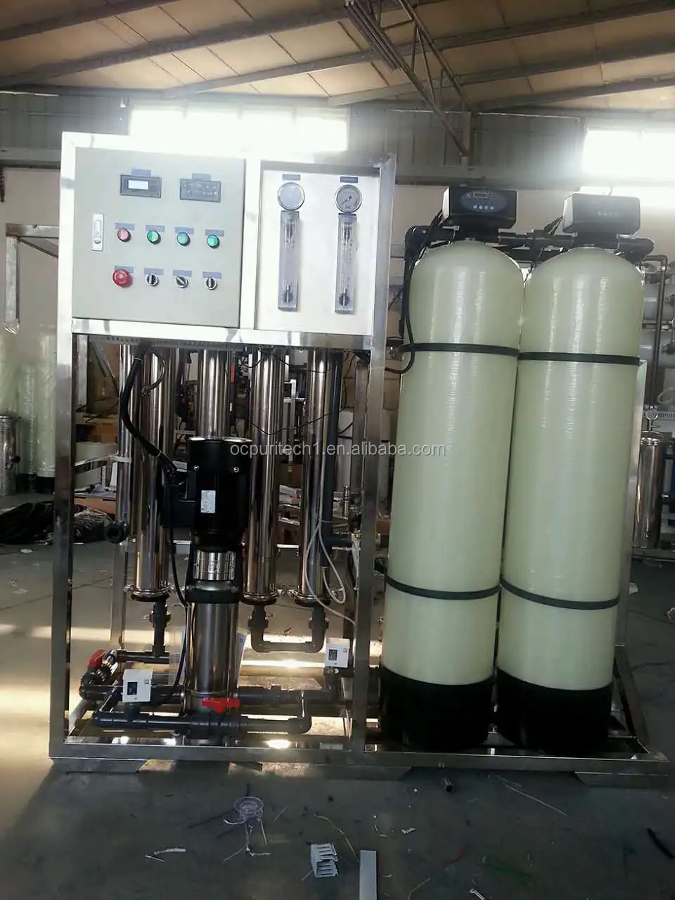 3000GPD underground water treatment desalination reverse osmosis plant