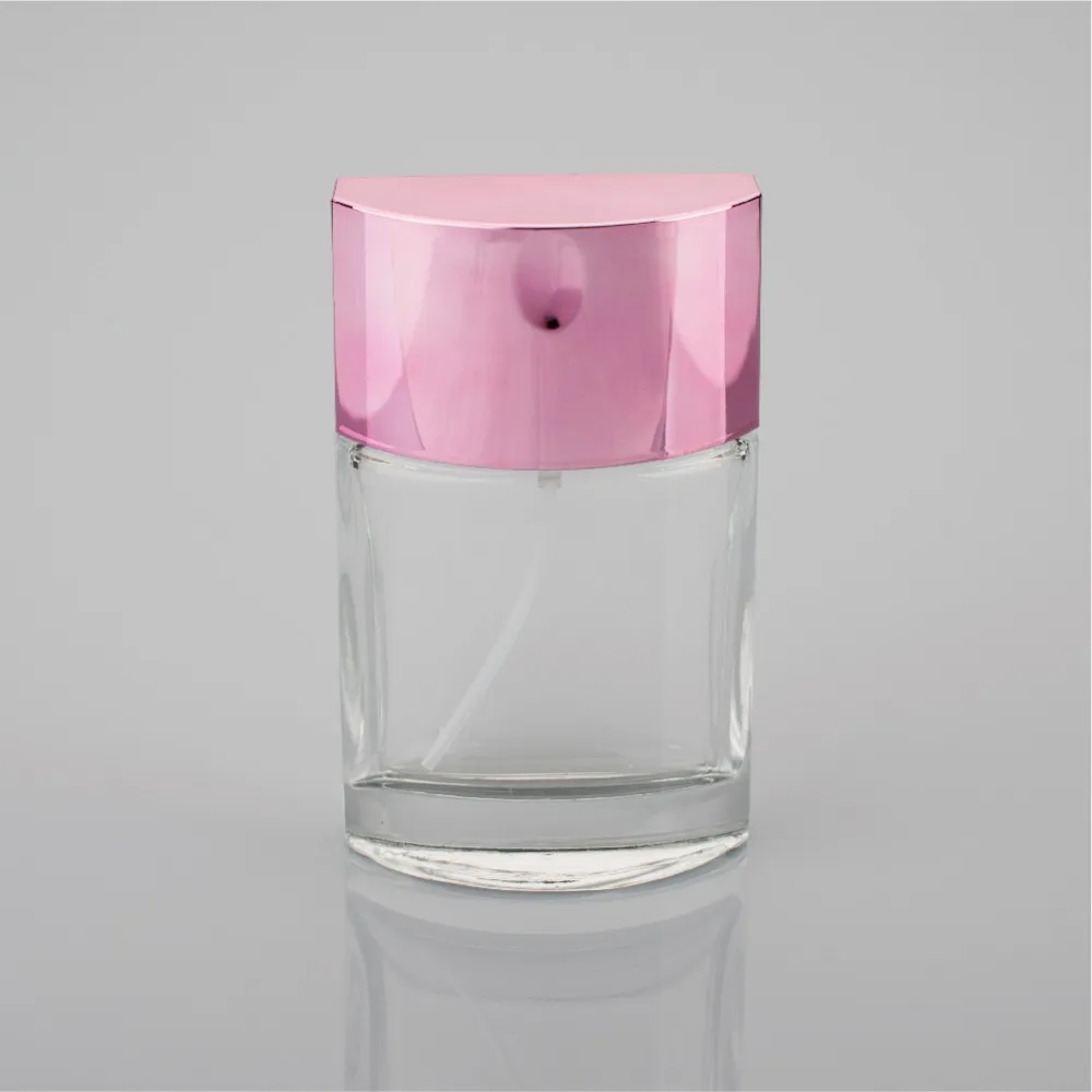 100 Ml Verre Bouteille De Parfum Avec Bouchon Rose 100 Ml Gros Vide