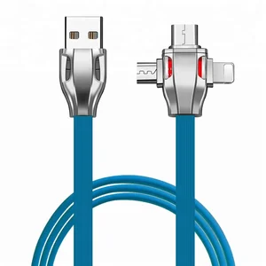 Alloy 3 1 Type C Micro USB Charging Cable