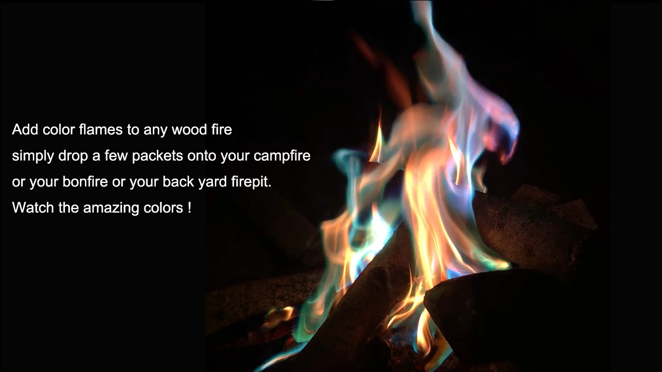 Color Changing Fire Logs - Mobel Wohnen 3 X Mystical Fire Magic Coloured Flames Colour Changing Fire For Log Burner Fire Ngrt In