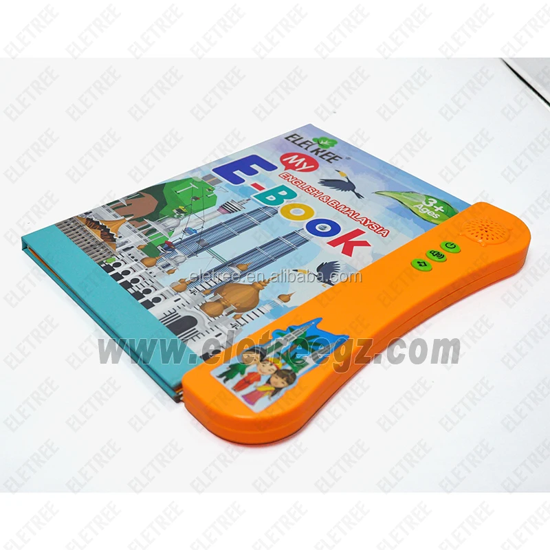 
Eletree wholesale 3 In 1 Islamic(QURAN)/English/Bahasa Malaysia Kids First Learning Ebook ELB-07 