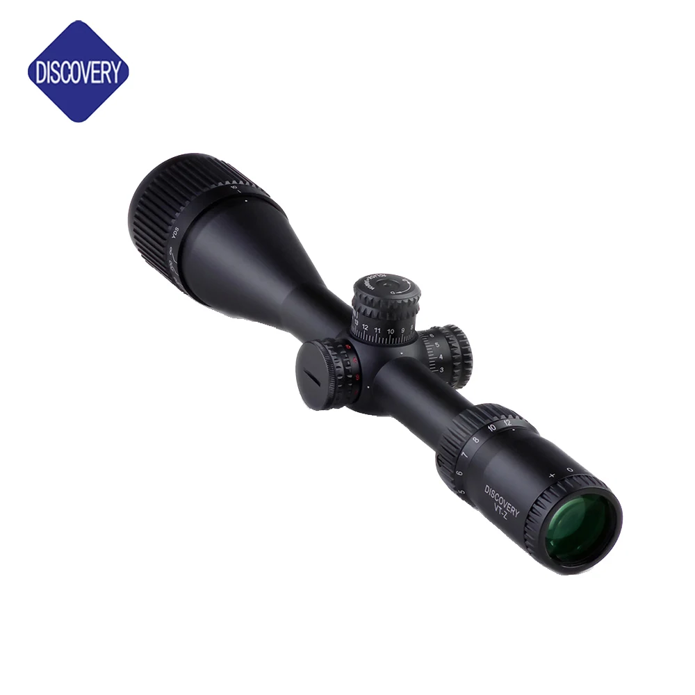 

Discovery Riflescope VT-Z 3-12X44AOE 25.4mm Tube Dia Second Focal Plan with 20mm /11mm Free Mounts