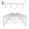 Hight strength Q345B steel bridge decking/ steel structure truss girder for sales