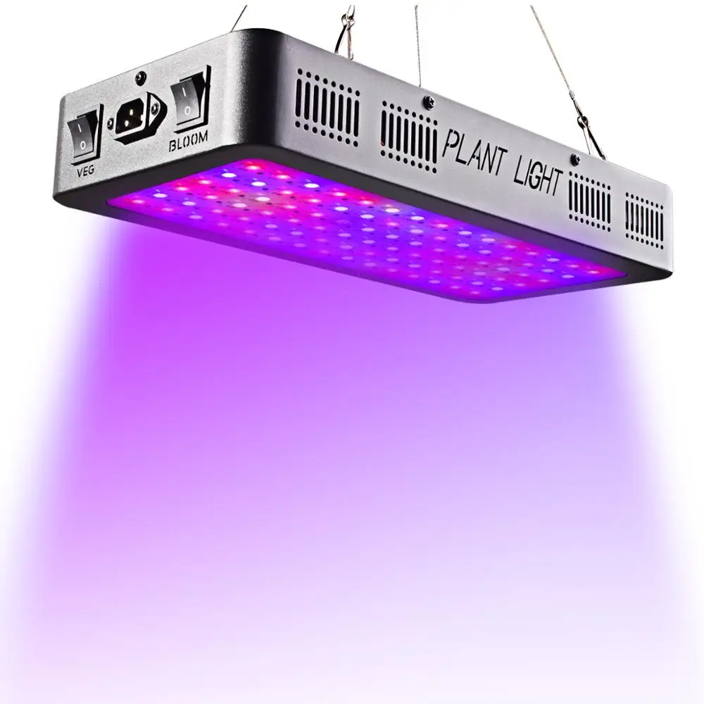 Double Switches Agro Panel Grow Led 600w 900w 1200w 5500k Led Grow Light For Plant Growth