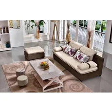 New design living room furniture set stainless steel coffee table