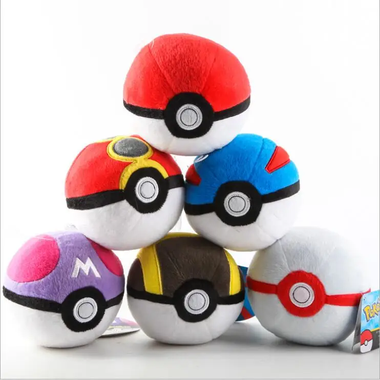 2016 Free shipping Pokemon Elf Ball cute Elf Ball plush toy doll Movies TV