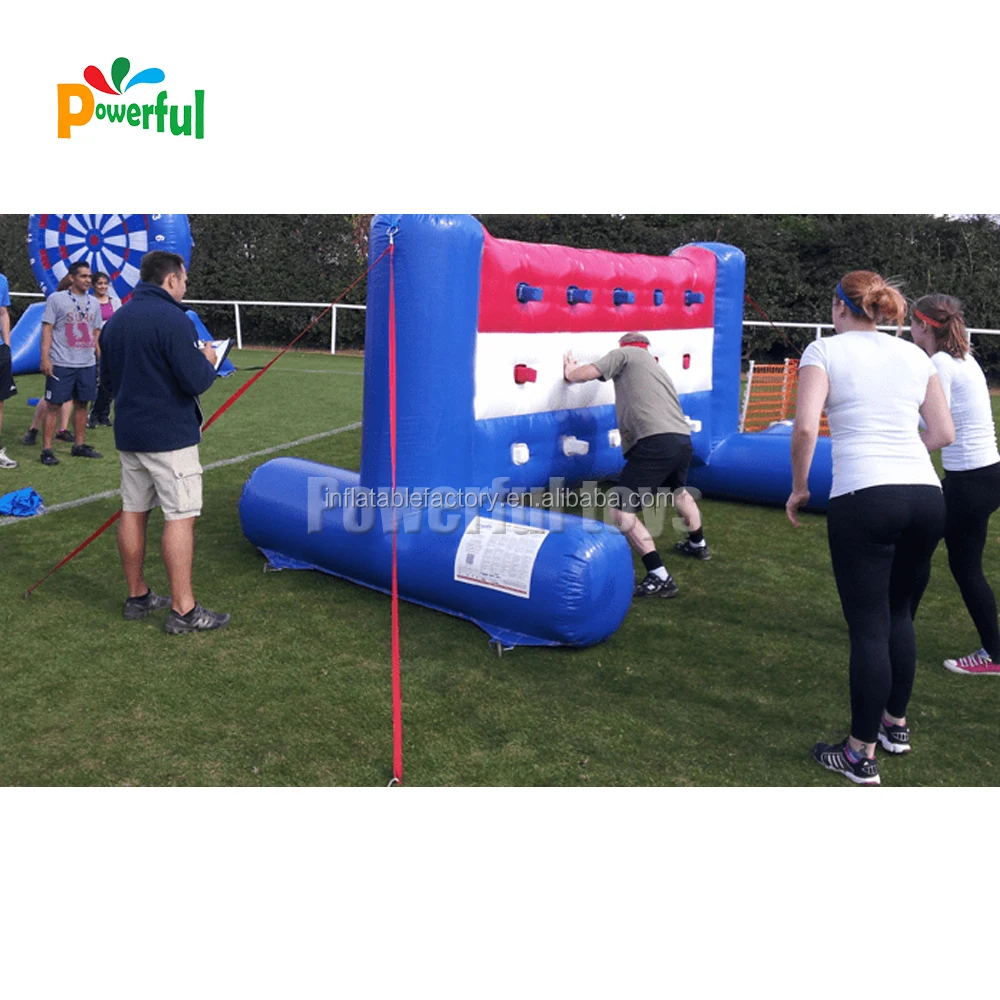 High quality Inflatable Whack-a-Wall Game Giant Inflatable Batak Wall inflatable waka wall for kids and adults