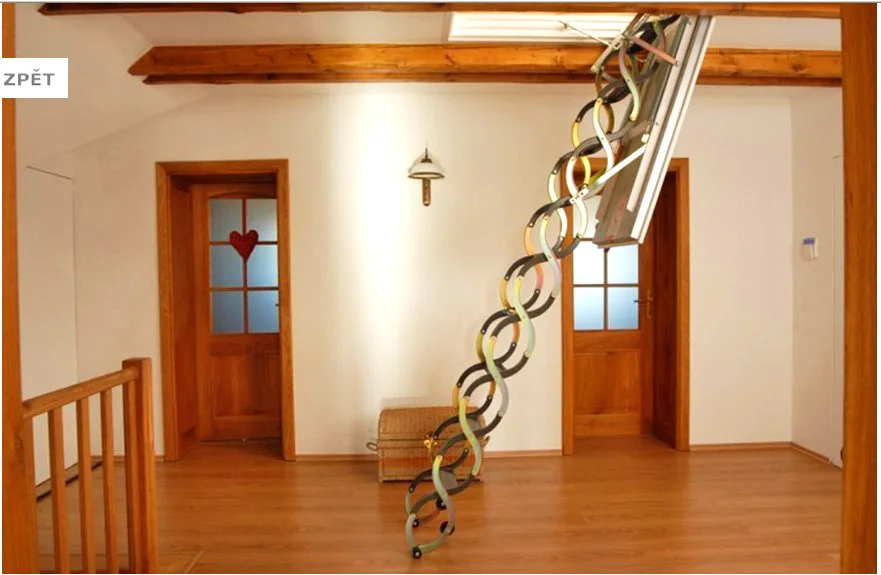 Larger Image Telescopic Loft Ladder/climbing Rope Ladder/escape Rope