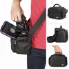 Waterproof Nylon Black SLR Shoulder Travel Sling Camera Bag DSLR