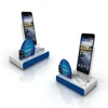 cellphone accessories divided display case stand table