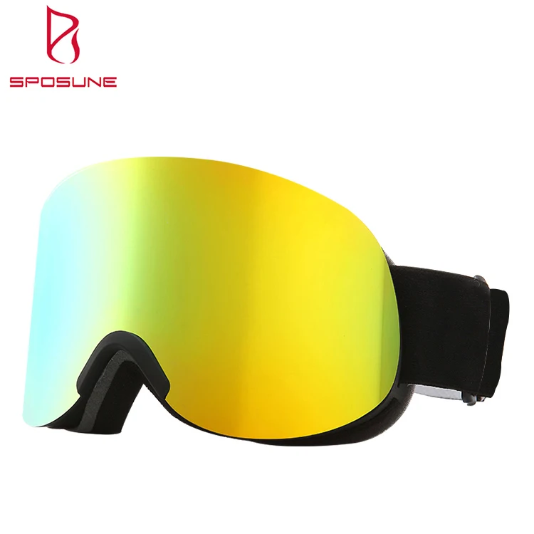 

Full hd dex photochromic polarized double lens anti fog safety mirrored ski snow goggles