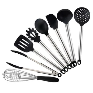 Image of Dishwasher Safe Stainless Steel Kitchen Cuisine Accessories Mirror Finished Kitchen Utensil with Ceramic Handle