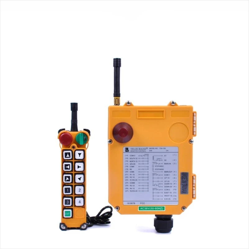 

F24-10D double speed industrial radio remote control for crane