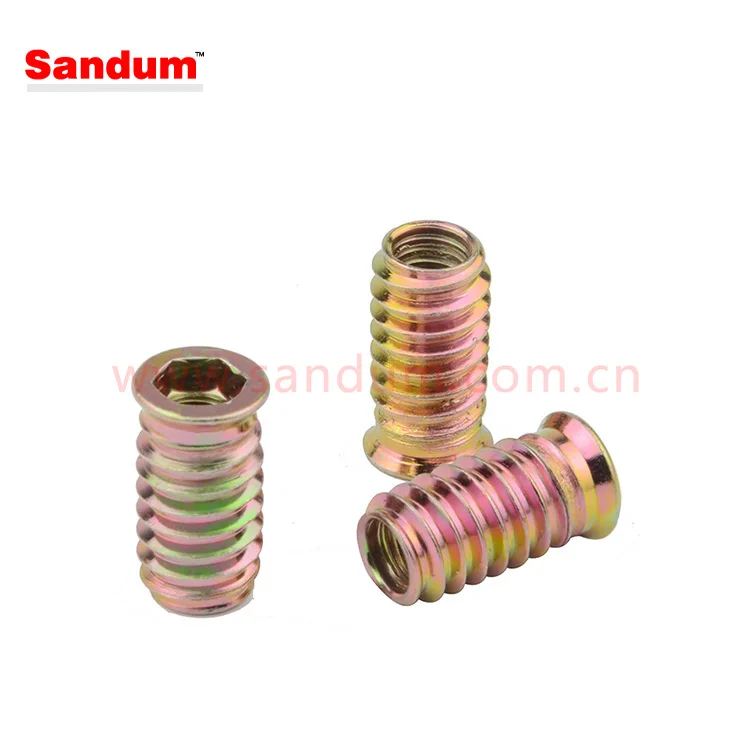 Insert Nut M6 Threaded Inserts For Wood And Furniture - Buy Threaded ...