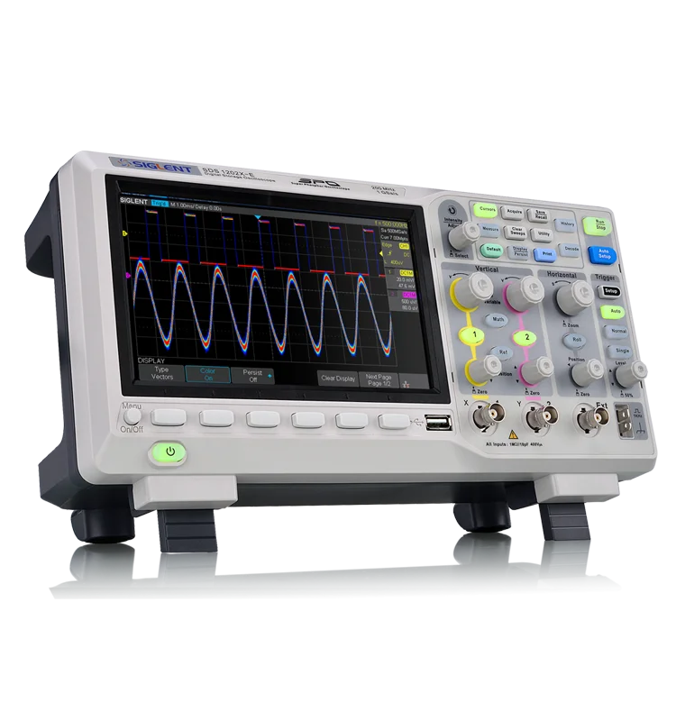 
SIGLENT SDS1202X-E,DSO,2 Channels digital oscilloscope, 200MHz oscilloscopes 