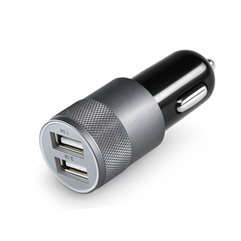 Alibaba Wholesale Colorful 3 1a Aluminum 2 Port Dual Usb Car