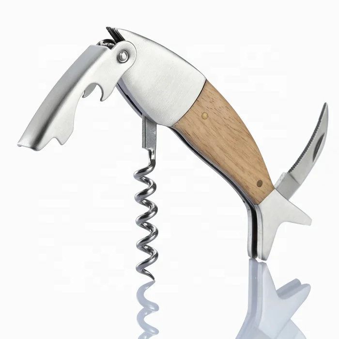 

Amazon selling fish shape 3D wooden handle fish corkscrew