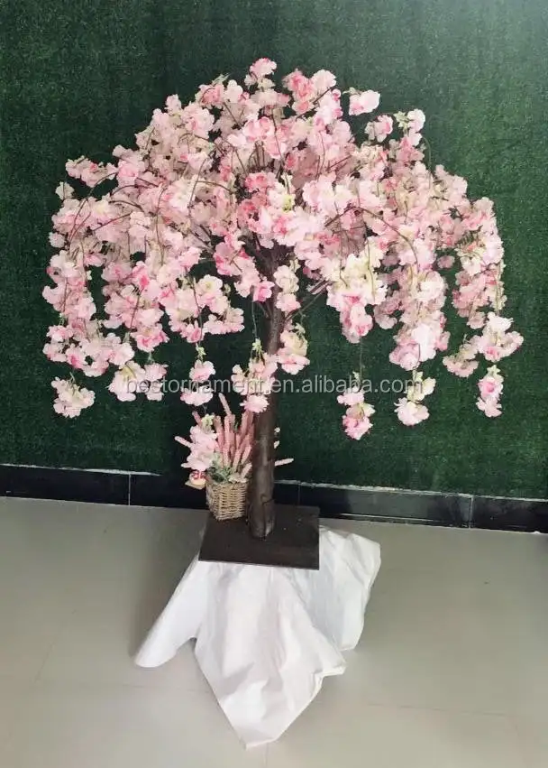 Wholesale Artificial Silk Cherry Blossom Table Wedding Centerpiece Trees Buy Cherry Blossom