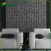 Eco-friendly 3d Curve Wooden decorative acoustic sound diffuser absorption wall panel for HIFI &amp Home cinema