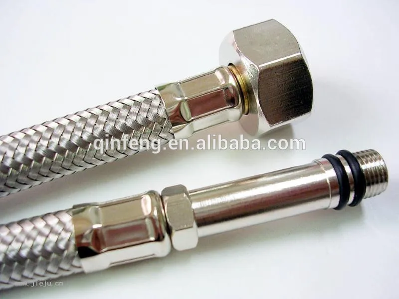 Bathroom Pipe,Flexible Braided Hose/knitted Hose With Stainless Steel