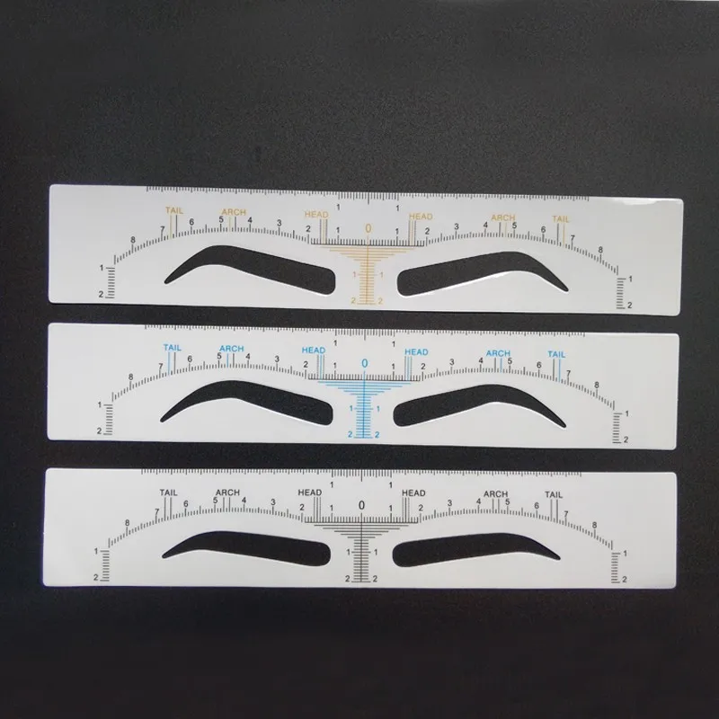 new developing microblading accessories plastic eyebrow