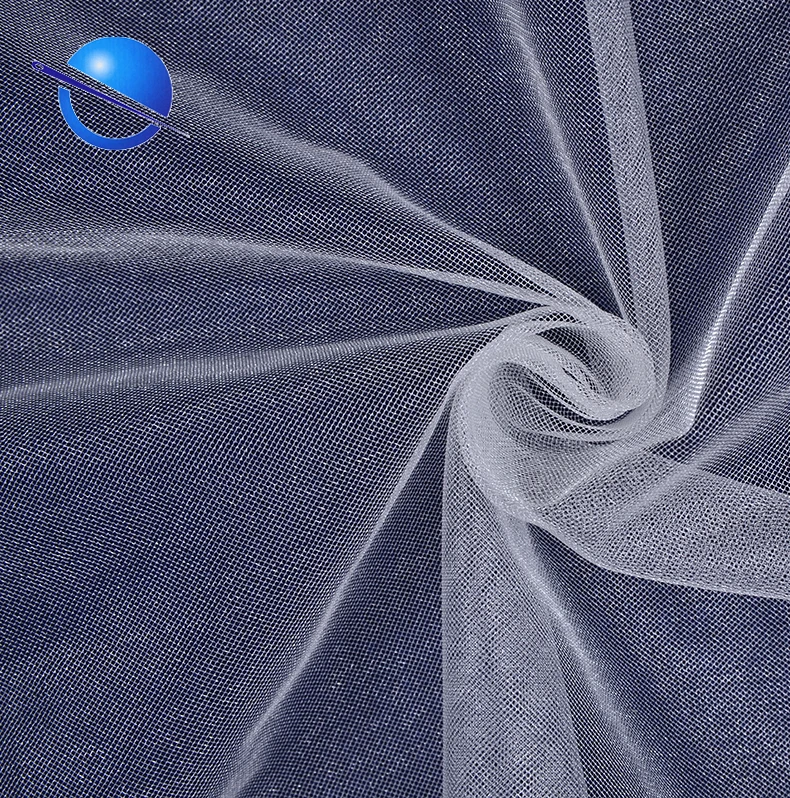 100% nylon mesh glitter wedding net fabric