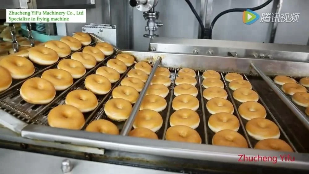 
Automatic Donut fryer Machine, Donut Frying Machine, Donut production Line 