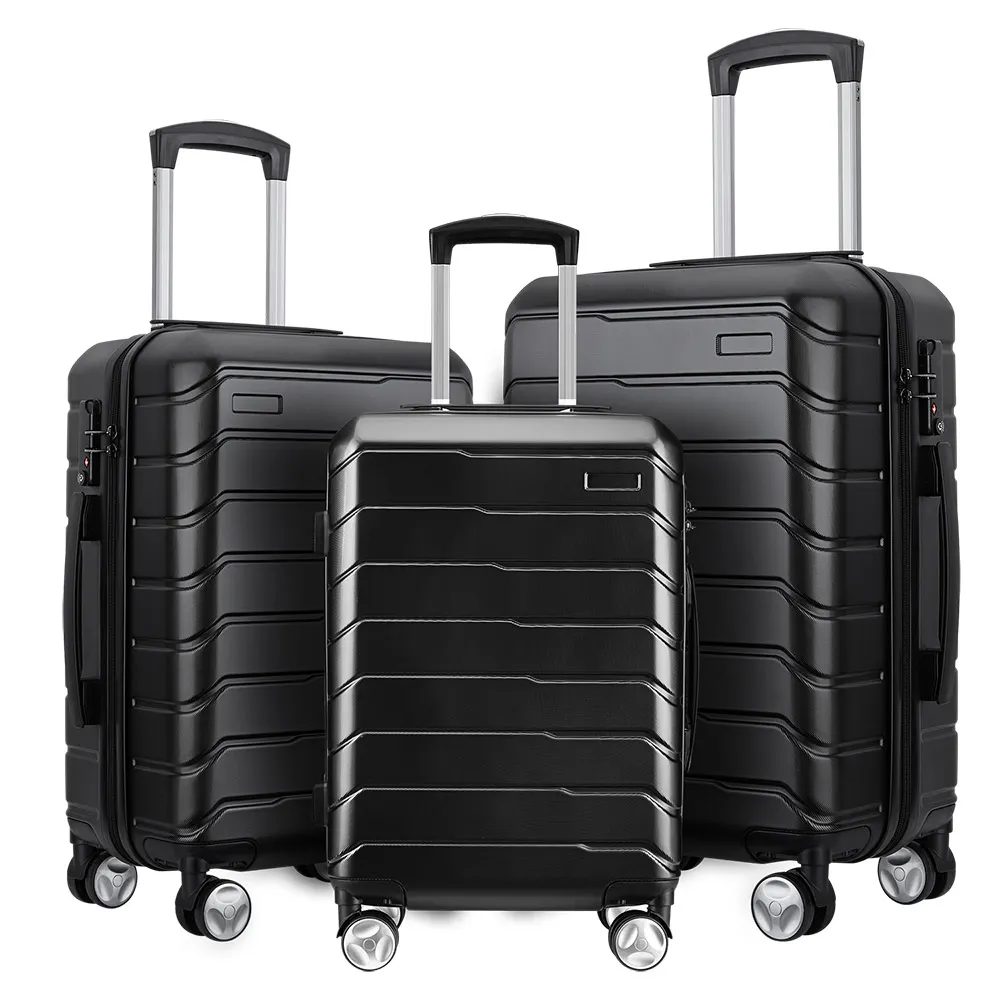 

20" 24"28" High Quality ABS luggage hardside luggage sets luggage cover suitcase travel bags