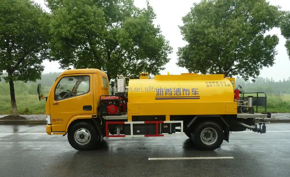Dongfeng 4cbm Asphalt Spray heated bitumen sprayer distributor tank truck.jpg