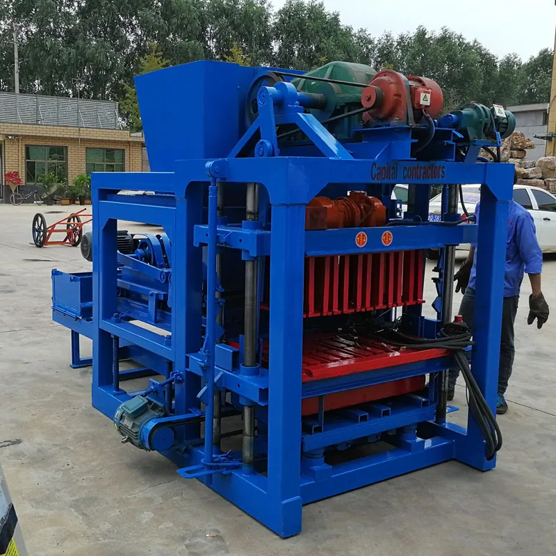 QTJ4-25C Myib Interlocking Brick Block Gal Machine in Sri Lanka