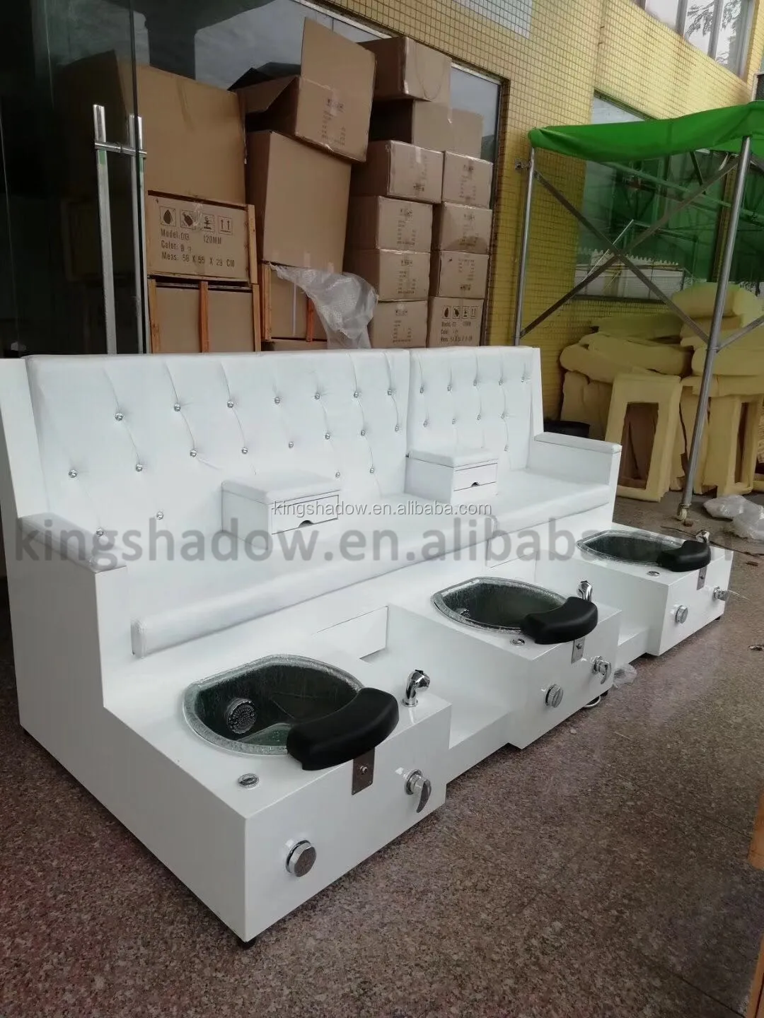 Double Pedicure Chair Foot Spa Nail Pedicure Chair Pedicure Equipment