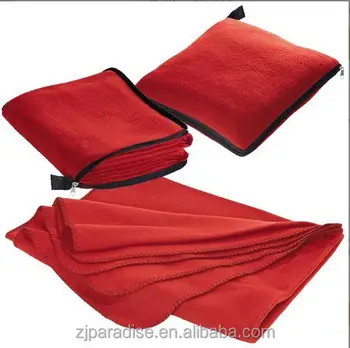 2 In 1 Fleece Travel Blanket And Pillow Set Buy Pillow Blanket 2 In
