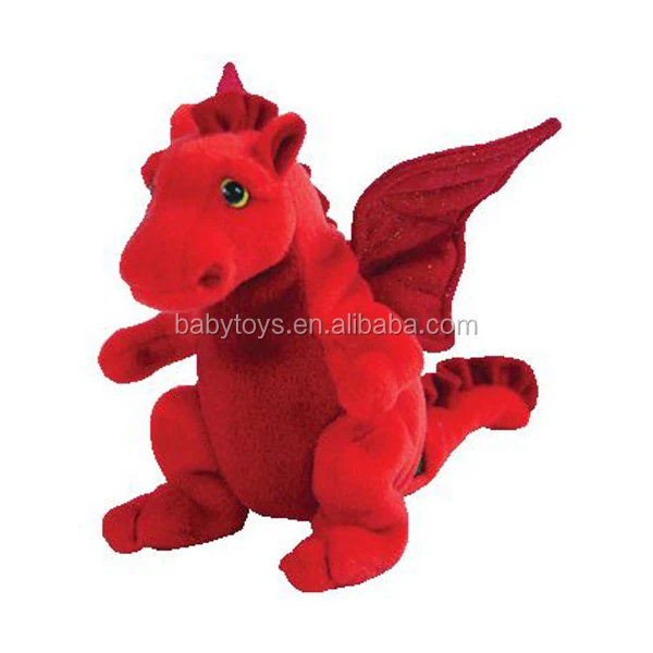 orange dragon stuffed animal