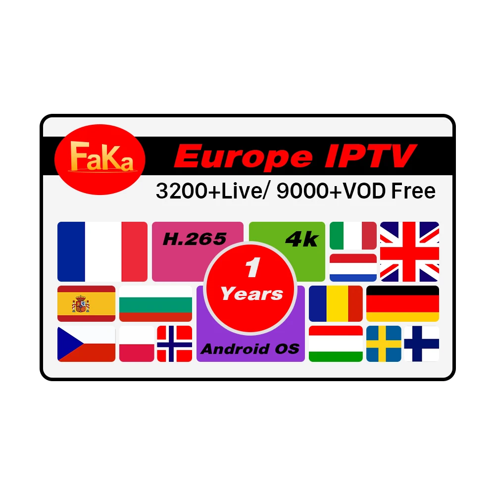 

Turkey IPTV FAKAFHD Turkish IP TV Channels Subscription Code 1 Year